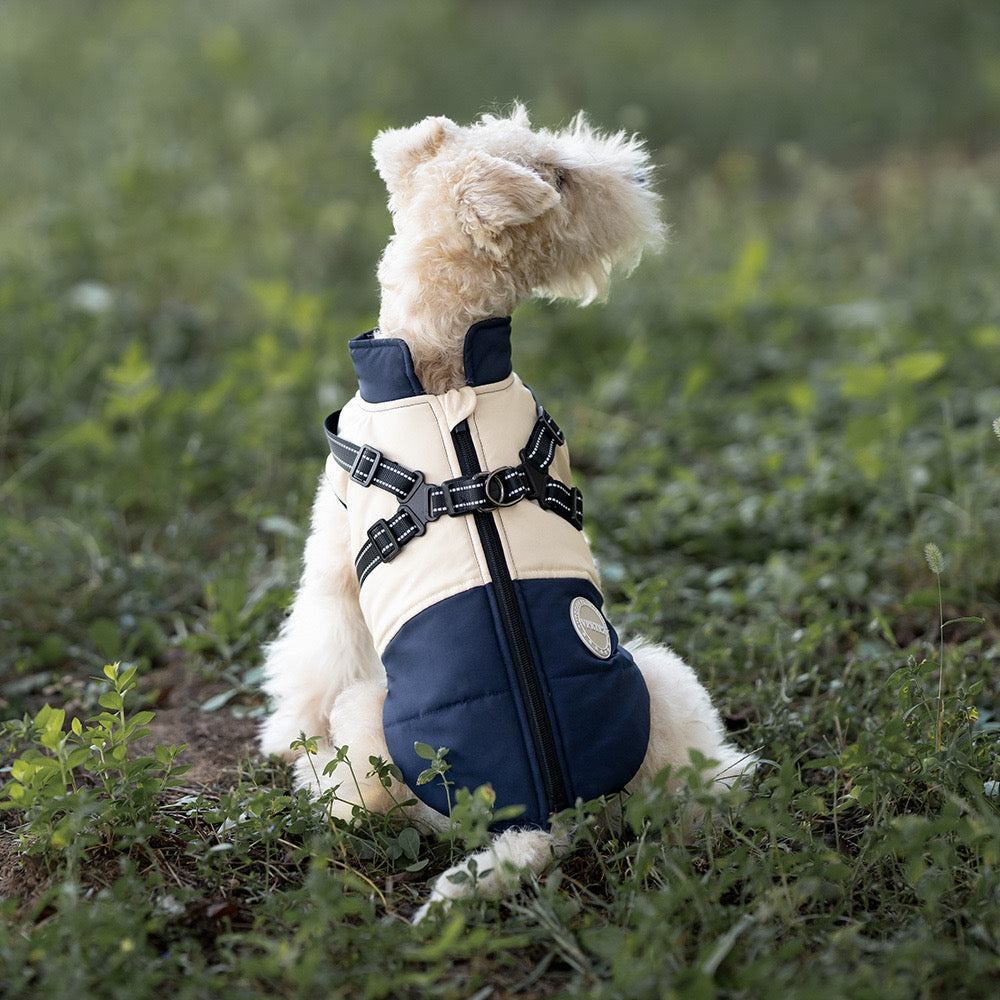 Manteau Chien avec Harnais Intégré
