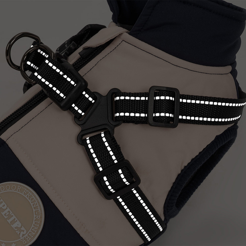 Manteau Chien avec Harnais Intégré