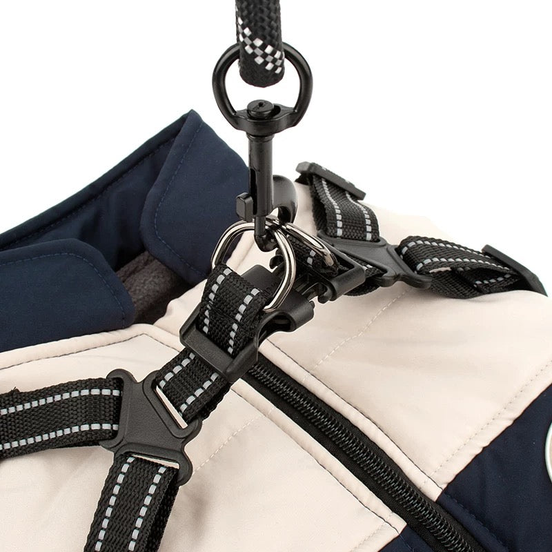 Manteau Chien avec Harnais Intégré