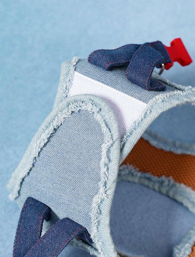 Harnais pour Chien en Denim