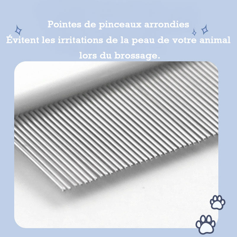 Peigne à Dents Serrées pour Animaux